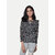 Rad prix Girls Dark Green  Floral-printed Top