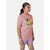 Rad prix Girls Salmon-pink Printed T-shirt