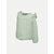 Rad prix Teen Girls Apple Green Solid Blouse