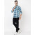 Modernity Blue Regular Fit Shirt For Men