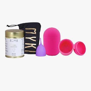                       Myki Small Size Regular Menstrual Cup                                              