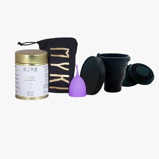                       Myki Medium Size Regular Menstrual Cup                                              