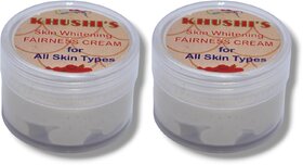 Khushi Skin Whitening Fairness Cream 20g (Pack of 2)