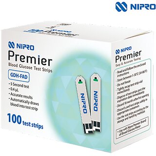 Nipro Premier 100 Glucometer Strips