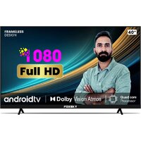 Foxsky 102 cm (40 inches) Full HD Smart LED TV 40FSFHS With Black (Frameless Edition) (Dolby Audio)