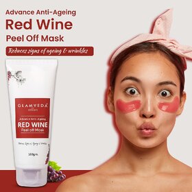 Glamveda Red Wine Peel Off Mask