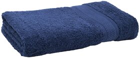 Home Berry Cotton Bath Towel 500 GSM Blue Color (70 x 140 CM) Set of 1