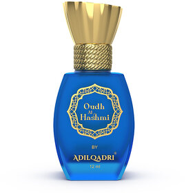 Adilqadri Oudh Al Hashmi  Sweet Arabic Premium Non Alcoholic Roll-On Attar Perfumes  For Unisex (12 ML)