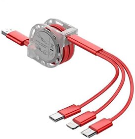 Wox  - Red 3A Multi Pin Cable 1 Meter