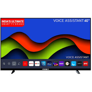                       Foxsky 102 cm (40 inches) Full HD Smart Android LED TV 40FS Google With Voice Assistant                                              