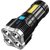 Rechargeable LED Torch, Portable Flashlight with 50 Yards Beam Distance, Lithium-ion Battery