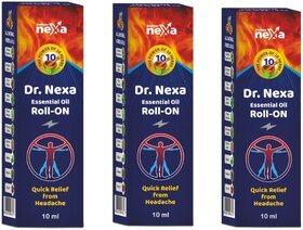 Dr Nexa Pain Relief Roll On 10ml (Pack OF 3)