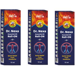 Dr Nexa Pain Relief Roll On 10ml (Pack OF 3)