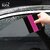 iota SQZ205M Double Edge Plastic Squeegee for lamination, PPF film applicator tool, Pink color pack of 2