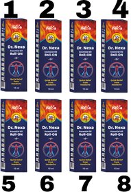 Dr Nexa Pain Relief Roll On 10ml (Pack OF 8)