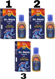 Dr Nexa Pain Relief Oil 50ml (Pack Of 3)