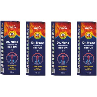 Dr Nexa Pain Relief Roll On 10ml (Pack OF 4)