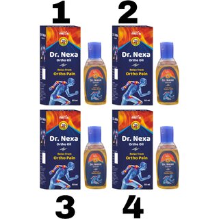 Dr Nexa Pain Relief Oil 50ml (Pack Of 4)