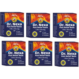 Dr Nexa Pain Relief Balm 10g (Pack Of 6)