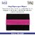 iota SQZ205M Double Edge Plastic Squeegee for lamination, PPF film applicator tool, Pink color pack of 3