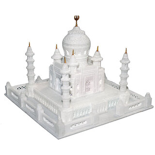                       White Marble Taj Mahal                                              