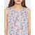 Purys Grey Floral Printed Sleeveless Maxi Dress for Woemen