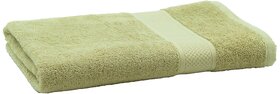 Home Berry Cotton 1 Piece Bath Towel Set, 500 Gsm (Lime Green)