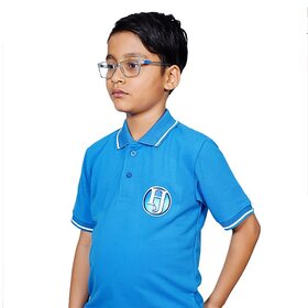 Buy Kid's Regular Fit Collar T-Shirt