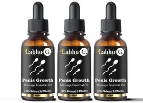 100 Pure  Natural Oil and Organic Growth Oil (pack Of 3) 30ml