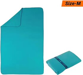 Sea Green Swimming Microfiber Towel Size M 60 X 80 Surface area 0.585 m2