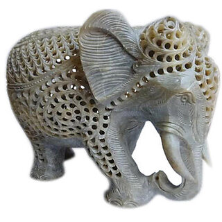                       Soapstone Handicrafts Elephant                                              