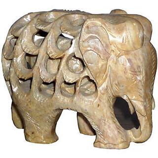                       Stone Carving Elephant                                              