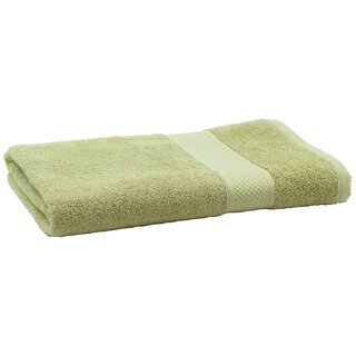 Home Berry Cotton 1 Piece Face Towel Set, 500 Gsm (Lime Green)