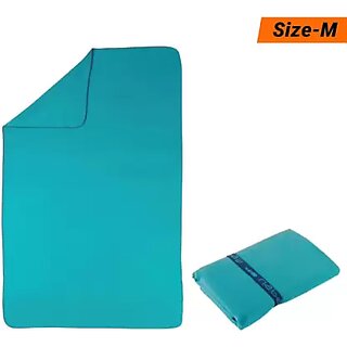                      Sea Green Swimming Microfiber Towel Size M 60 X 80 Surface area 0.585 m2                                              