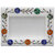 Fully Decorative Alabaster Marble Inlay Picture Frame (7x5 Inches)