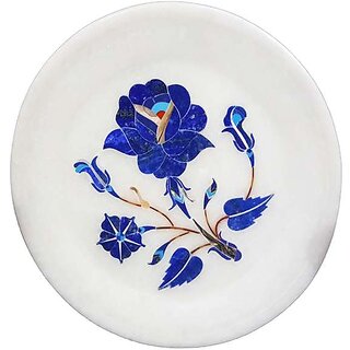                       Beautiful Marble Inlaid Decorative Plates                                              