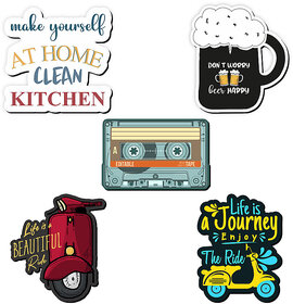 Sketchfab Fridge Magnet Pack Of 5 for Home, Kitchen and Office Size - 3 x 3 Inch (2580145)
