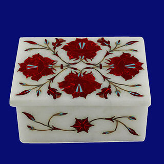                       Handmade Inlay Work Jewelry Box                                              