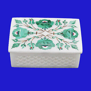                       Italian Marble Jewellery Box                                              