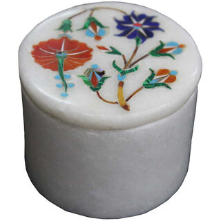                      White Marble Box For Home Decorative                                              