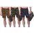 U-Light Men Stylish Shorts | Burmuda For Mens Multicolored Combo Pack Of 3