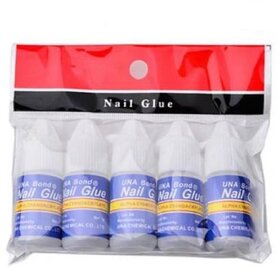 MultiCart Nail Glue For Artificial Nail Artificial Nail Glue Waterproof Nail Glue For Acrylic nails pack of 5 Glue