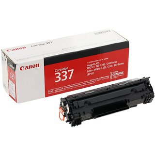                      337 Canon  Black Single Cartridge for LaserJet Imageclass MF211 , MF212w , MF215 , MF217w , MF221d , MF229dw                                              