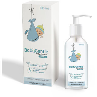 SKINAA BabyGentle - Silky-Smooth Hair Gentle Baby Shampoo  Tear-Free  Sulphate-Free  Enriched with Shea Butter  Vita