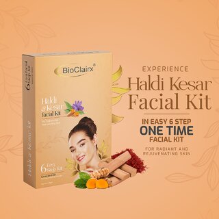                       Bioclairx Haldi And Kesar Facial Kit                                              