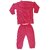 U-Light Thermal Night Suit - Full Sleeves Printed Collared Neck Winter Wear For Girls Boys