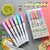 HARDSOSH'S COUTURE 6 Pcs Curve Highlighter Pen Set Outline Pens with 6 Different Curve Shape for Scrapbook Art Design