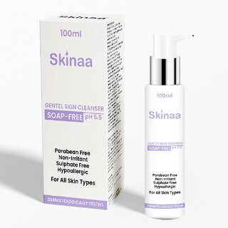                       SKINAA Gentle Skin Cleanser for Women and Men  Soap Free, Paraben Free  Suitable for All Skin Types  Enriched with Vi                                              