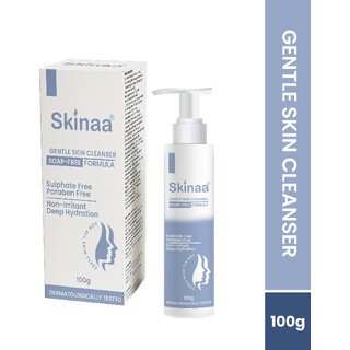 SKINAA Gentle Skin Cleanser for Women and Men  Soap Free, Paraben Free  Suitable for All Skin Types  Enriched with Vi