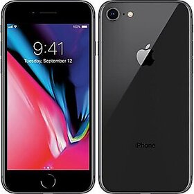 (Refurbished) Apple iPhone 8 (256 GB Storage, Space Grey) - Superb Condition, Like New